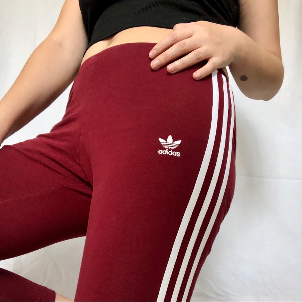 Adidas Original Red Stripe Leggings